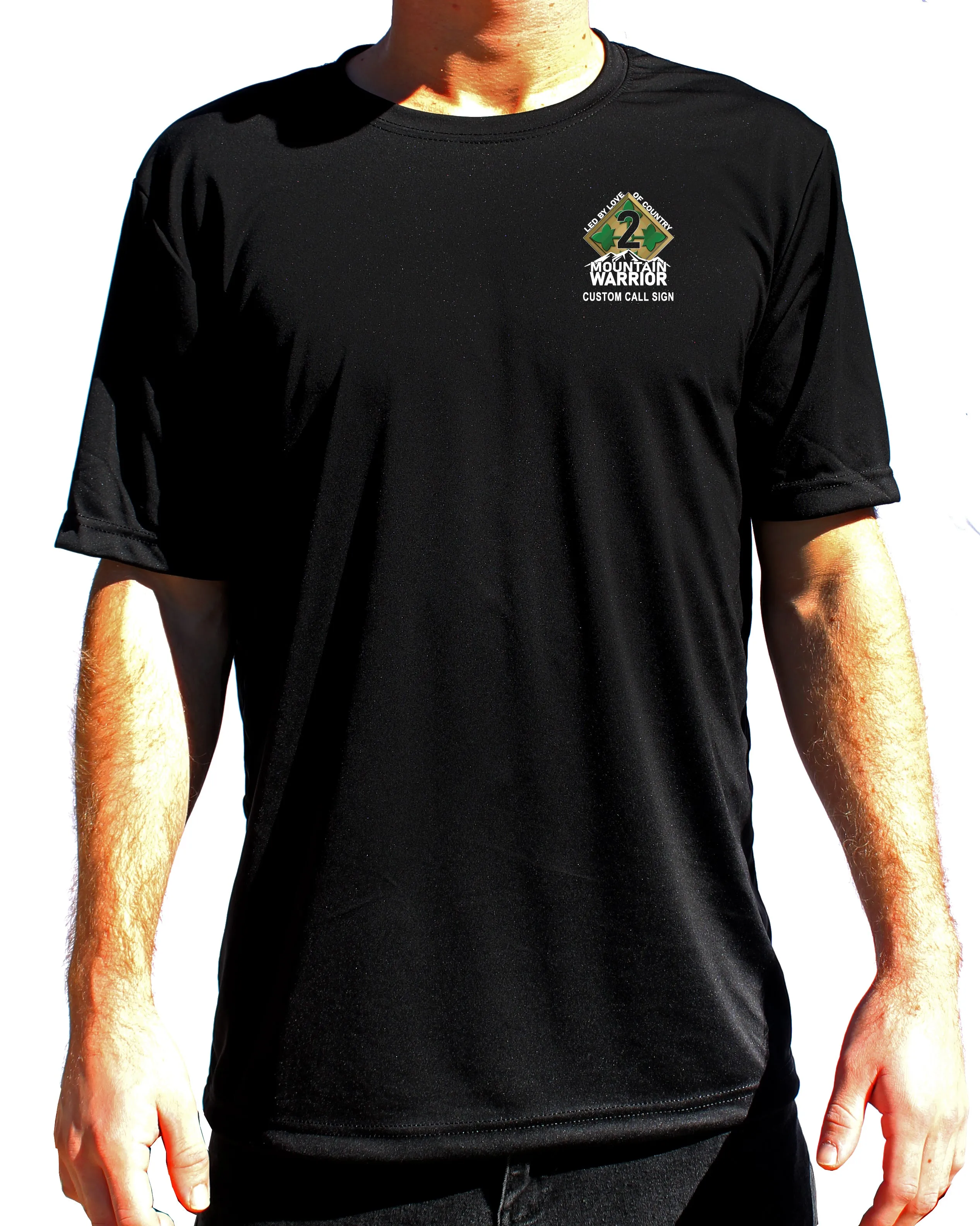 1000# Club Black Athletic T-Shirt. This shirt IS Approved for PT