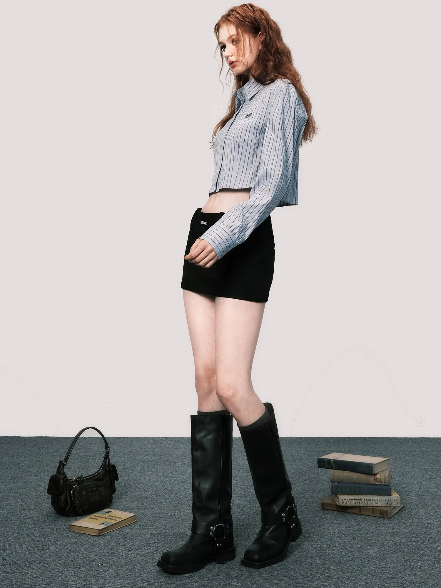A-line Ultra Short Skirt