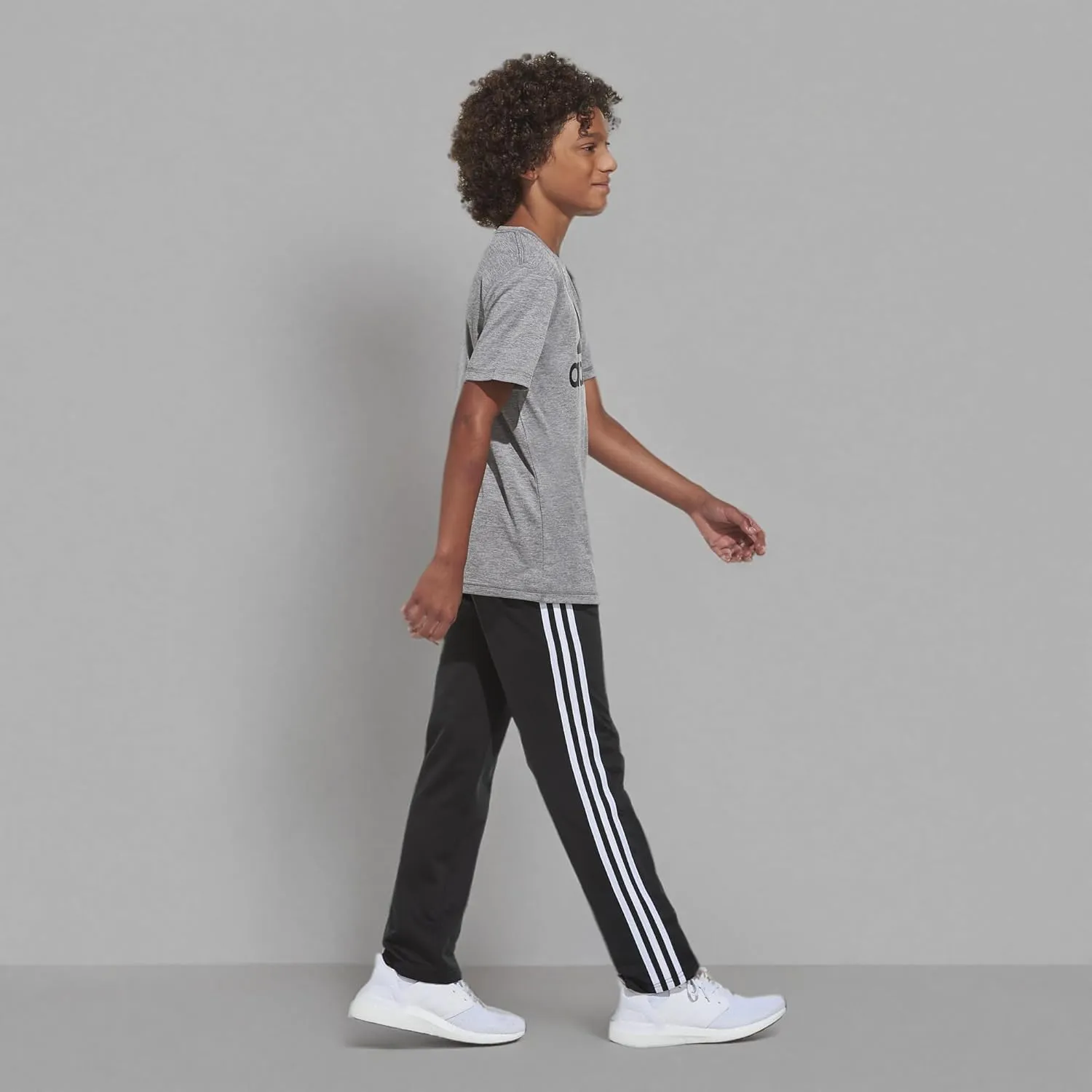 adidas Boys' Iconic Tricot Athletic Pants