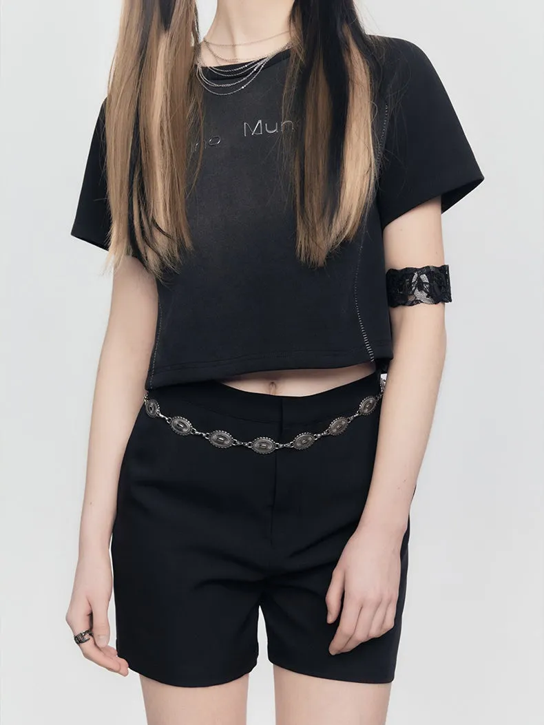 Anti-wrinkle Detachable Skirt Pants