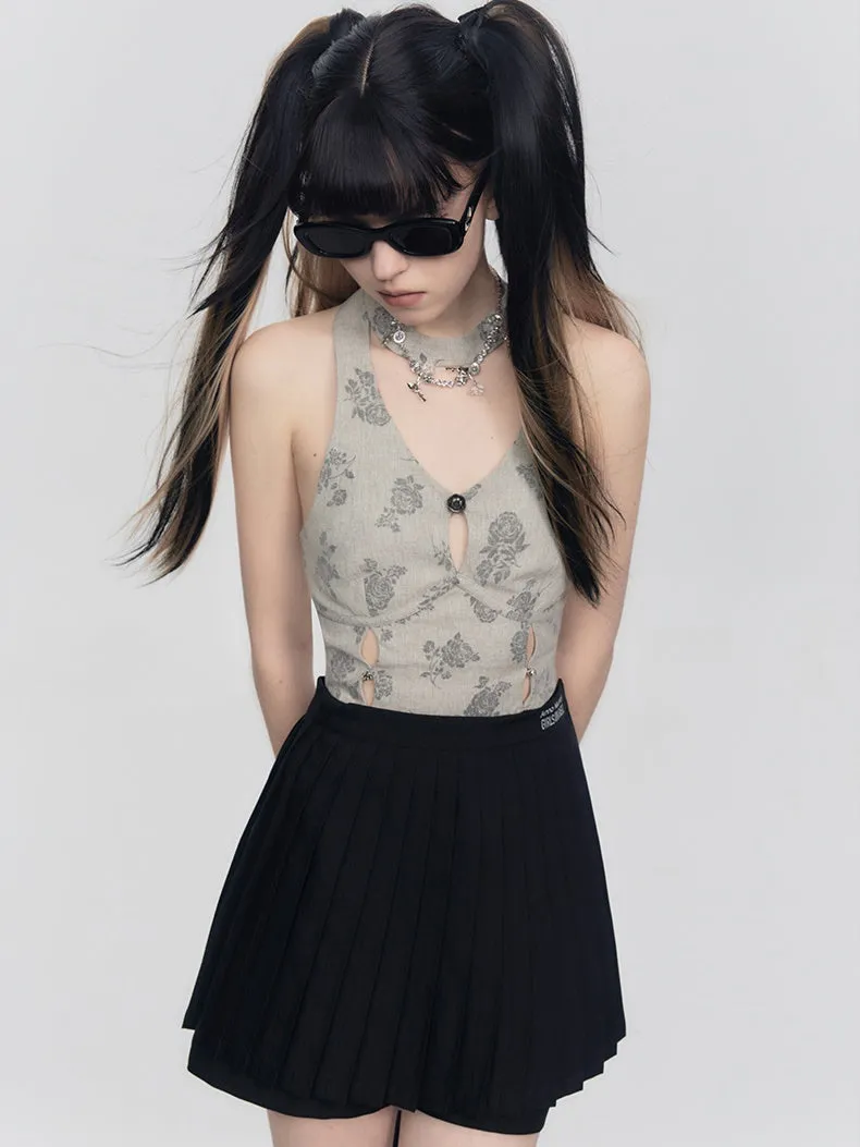 Anti-wrinkle Detachable Skirt Pants