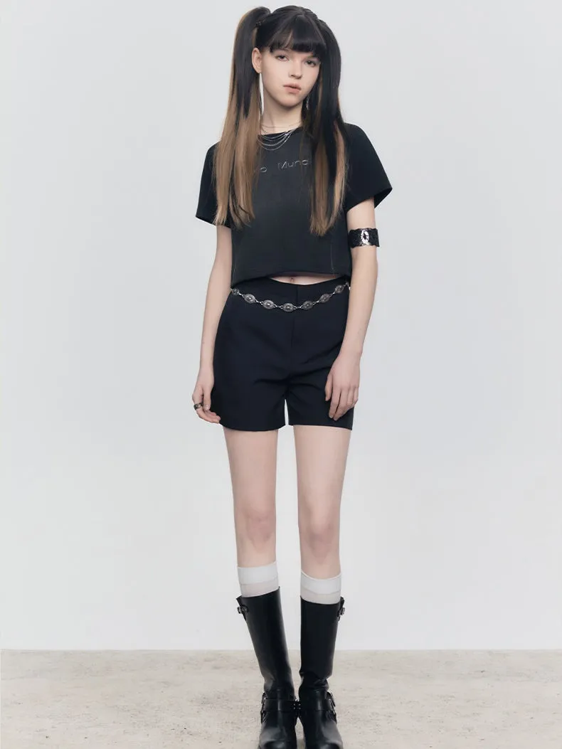 Anti-wrinkle Detachable Skirt Pants