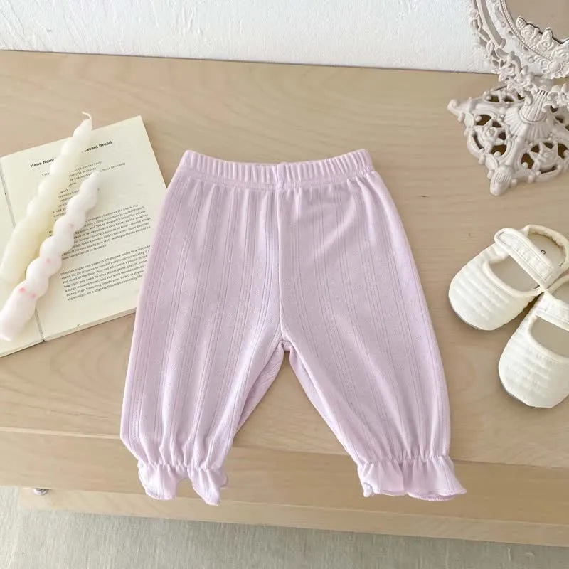 Baby Anti-mosquito Solid Color Pants