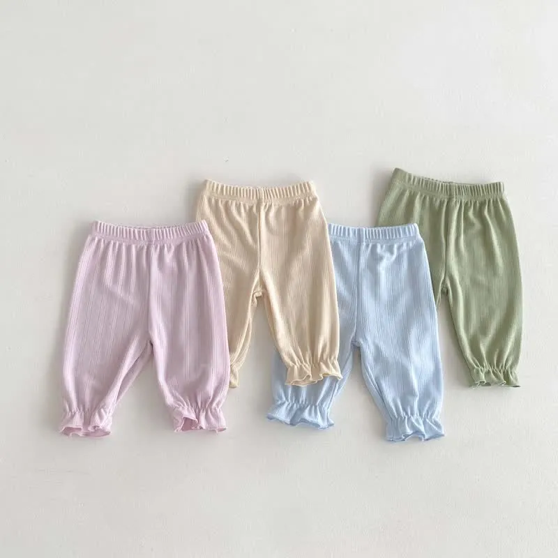 Baby Anti-mosquito Solid Color Pants