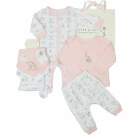 Baby Girls Elephant 6 Piece Gift set
