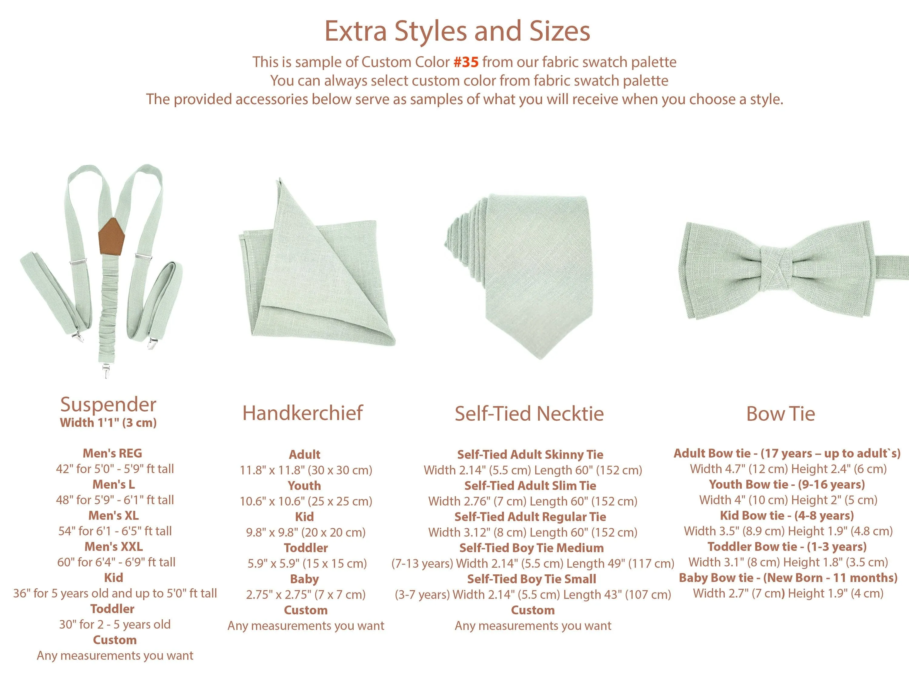 Beige Bow Tie and Suspender Set - Groom's Bow Tie, Beige Suspender - Perfect for Weddings and Special Occasions