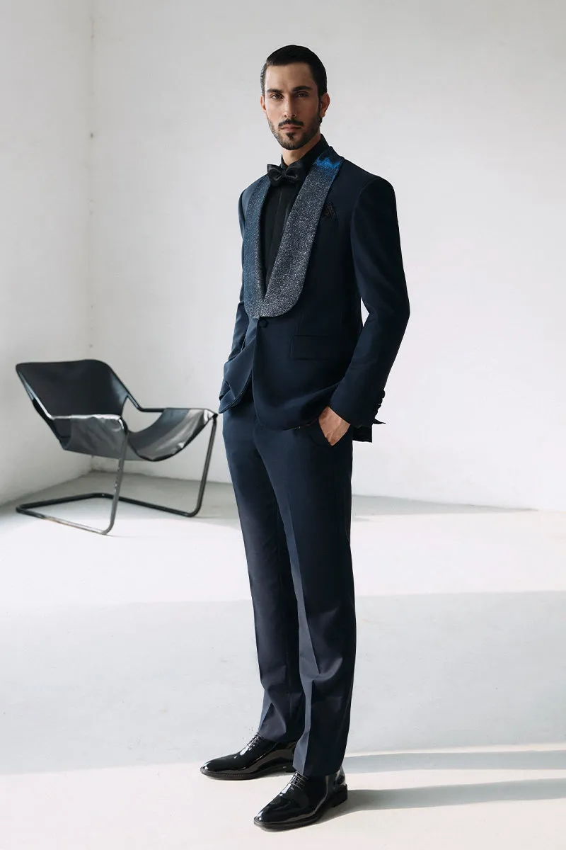 'BLU' TUXEDO SUIT