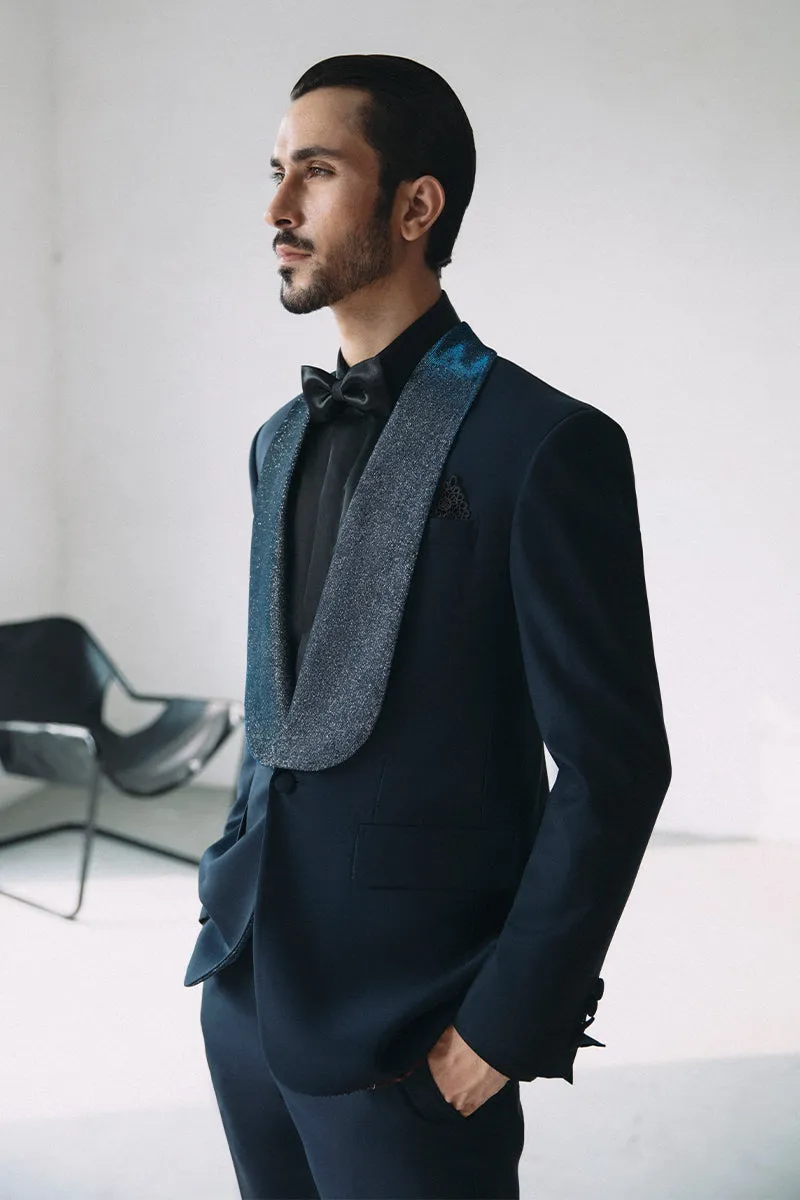 'BLU' TUXEDO SUIT