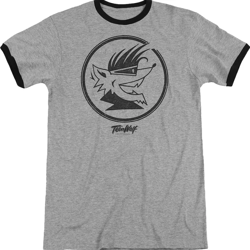 Circle Logo Teen Wolf Ringer Shirt