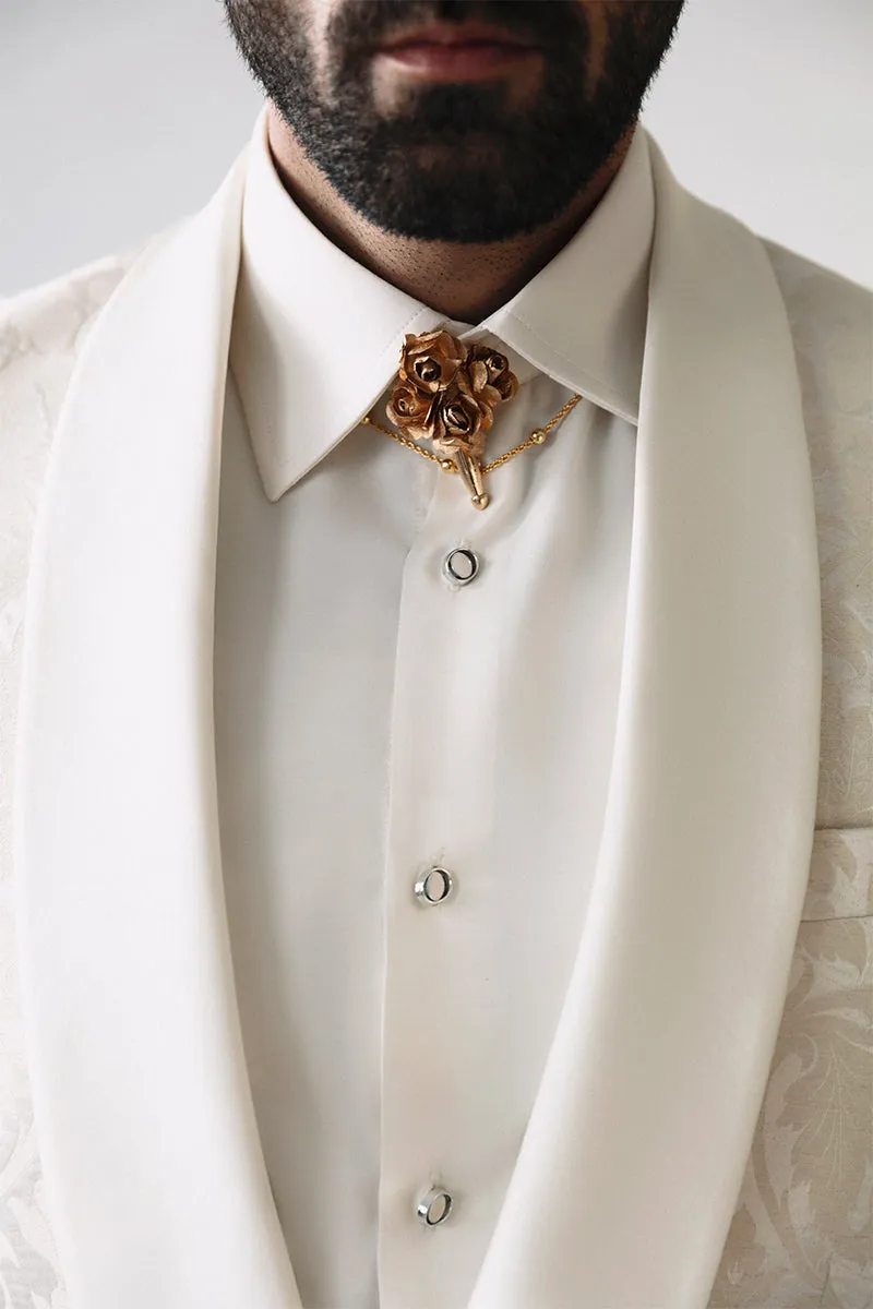 'CIRO' JACQUARD TUXEDO SUIT