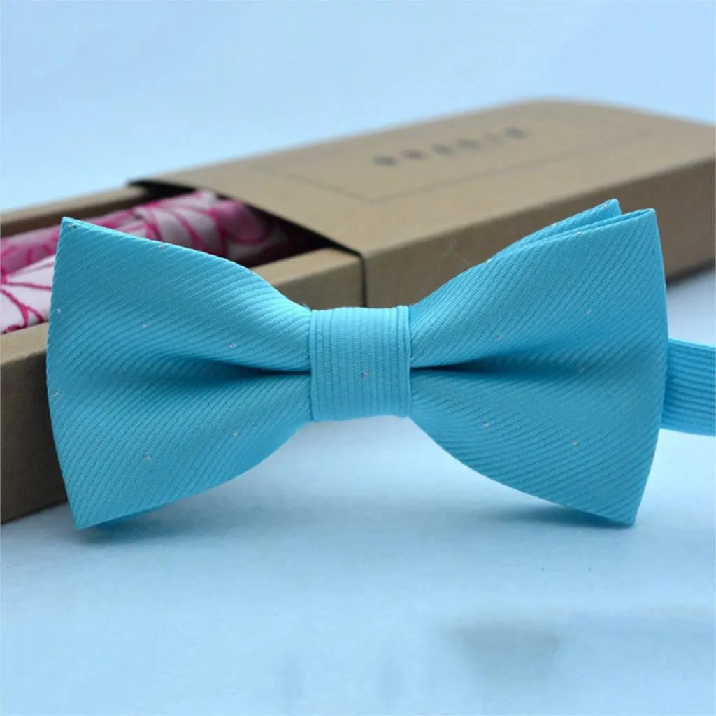 Cute Kids Bow Tie Children Candy Color Necktie Fashion Baby Boy Girl Wedding Dress Accessories Bowties
