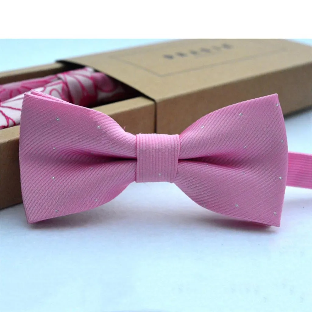 Cute Kids Bow Tie Children Candy Color Necktie Fashion Baby Boy Girl Wedding Dress Accessories Bowties