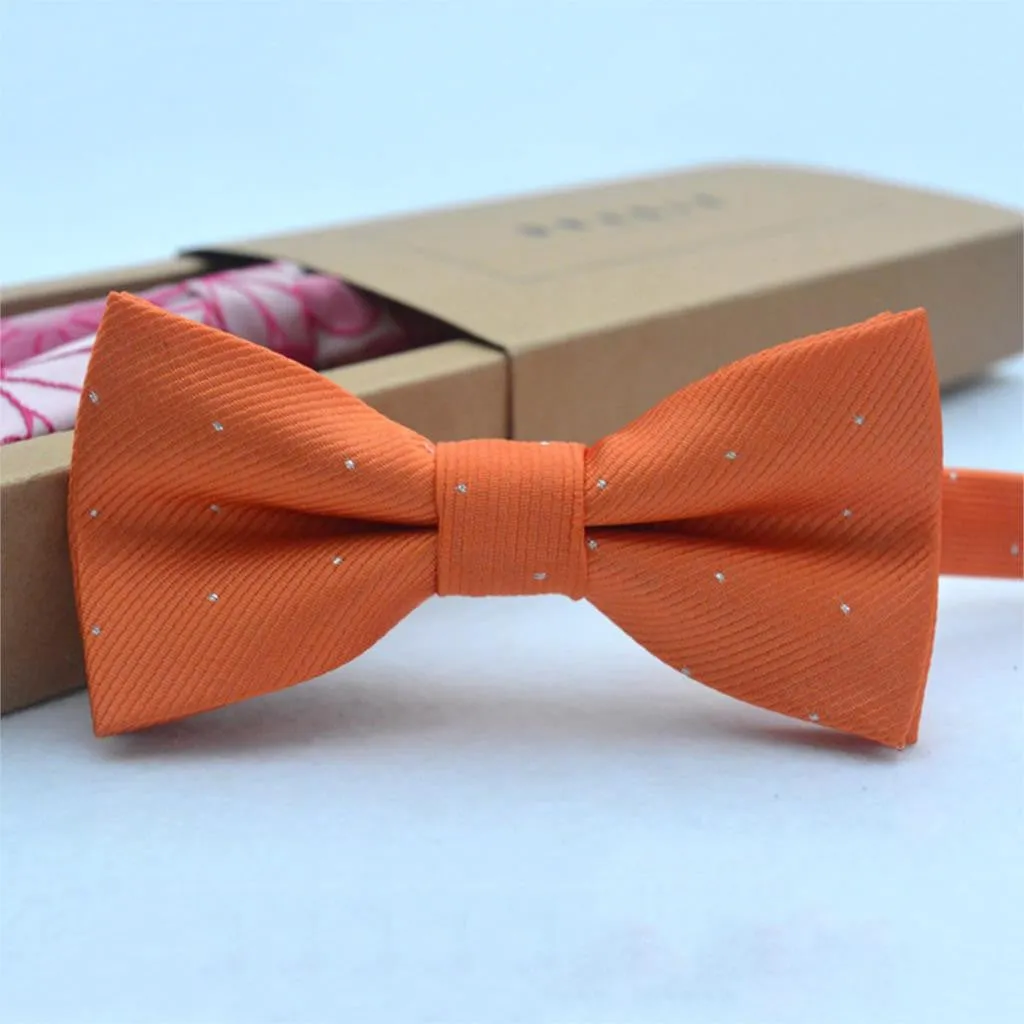 Cute Kids Bow Tie Children Candy Color Necktie Fashion Baby Boy Girl Wedding Dress Accessories Bowties