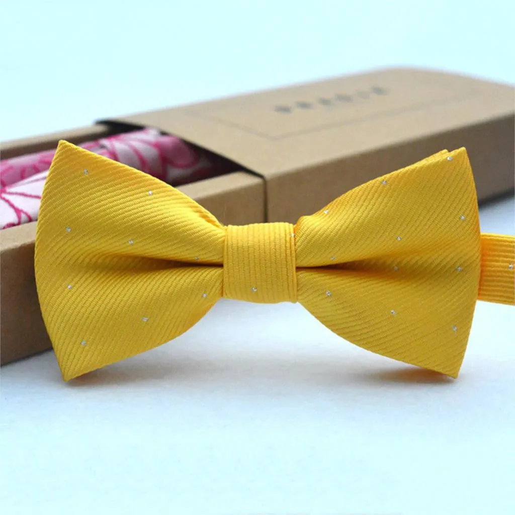 Cute Kids Bow Tie Children Candy Color Necktie Fashion Baby Boy Girl Wedding Dress Accessories Bowties
