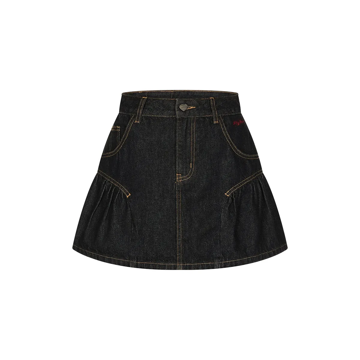 Denim Project A-Line Skirt