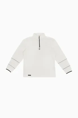 FF / Reflective Strip Zipper Sweatshirt