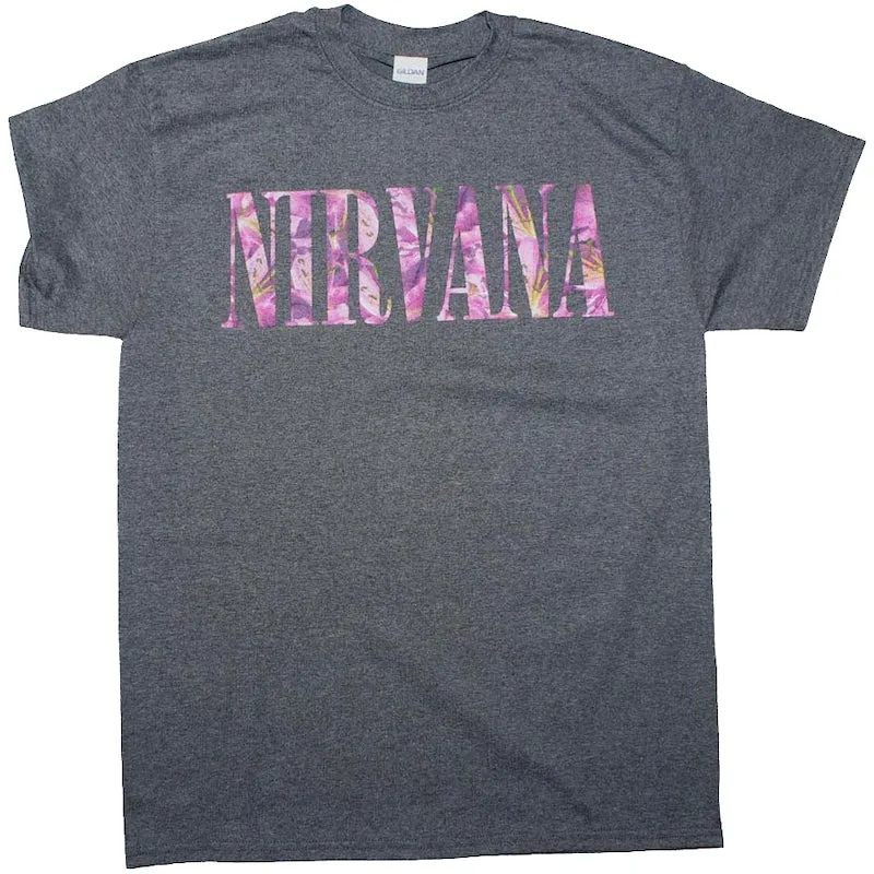 Floral Logo Nirvana T-Shirt