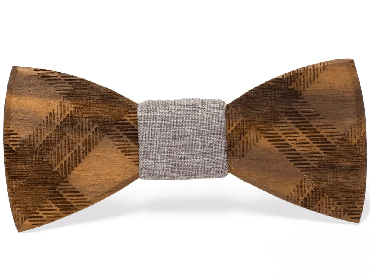 “Floyd” Wooden Bow Tie