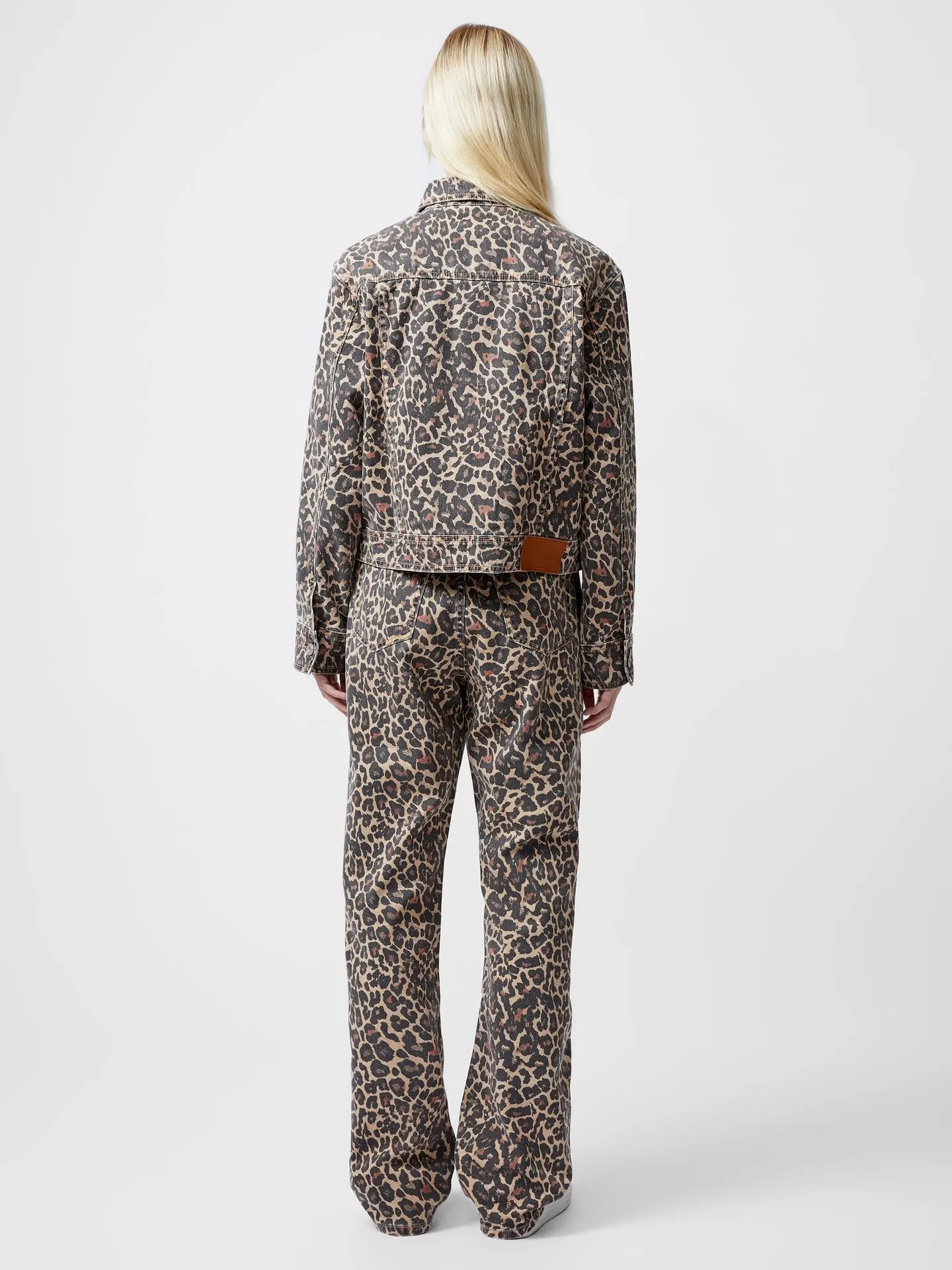 French Connection Charlie Printed Denim Jacket