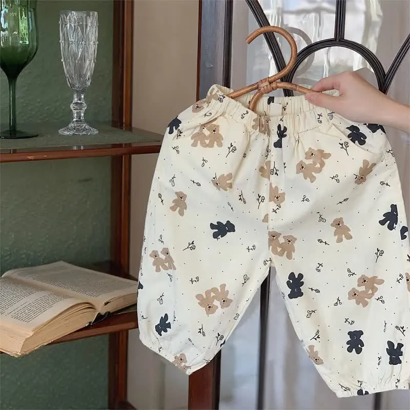 Kid Toddler Boy Thin Anti Mosquito Pants