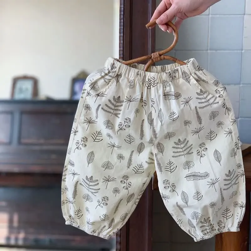 Kid Toddler Boy Thin Anti Mosquito Pants