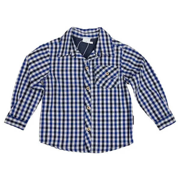 Korango Check Shirt - blue