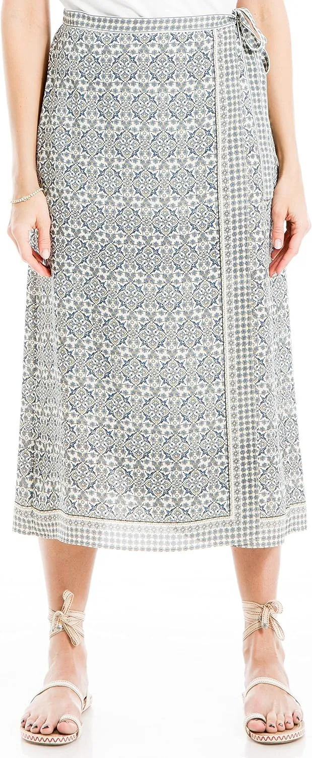 Max Studio Women's Side Tie Skirt