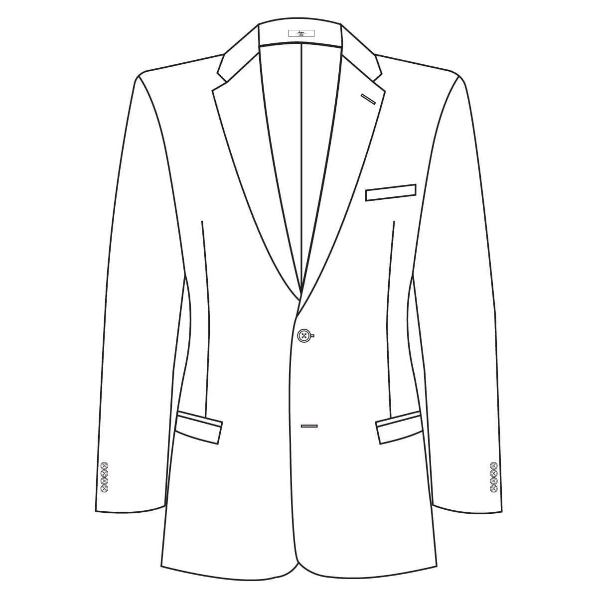 Men's 2 Piece Bespoke Suit - Lingo Luxe Brown Flannel