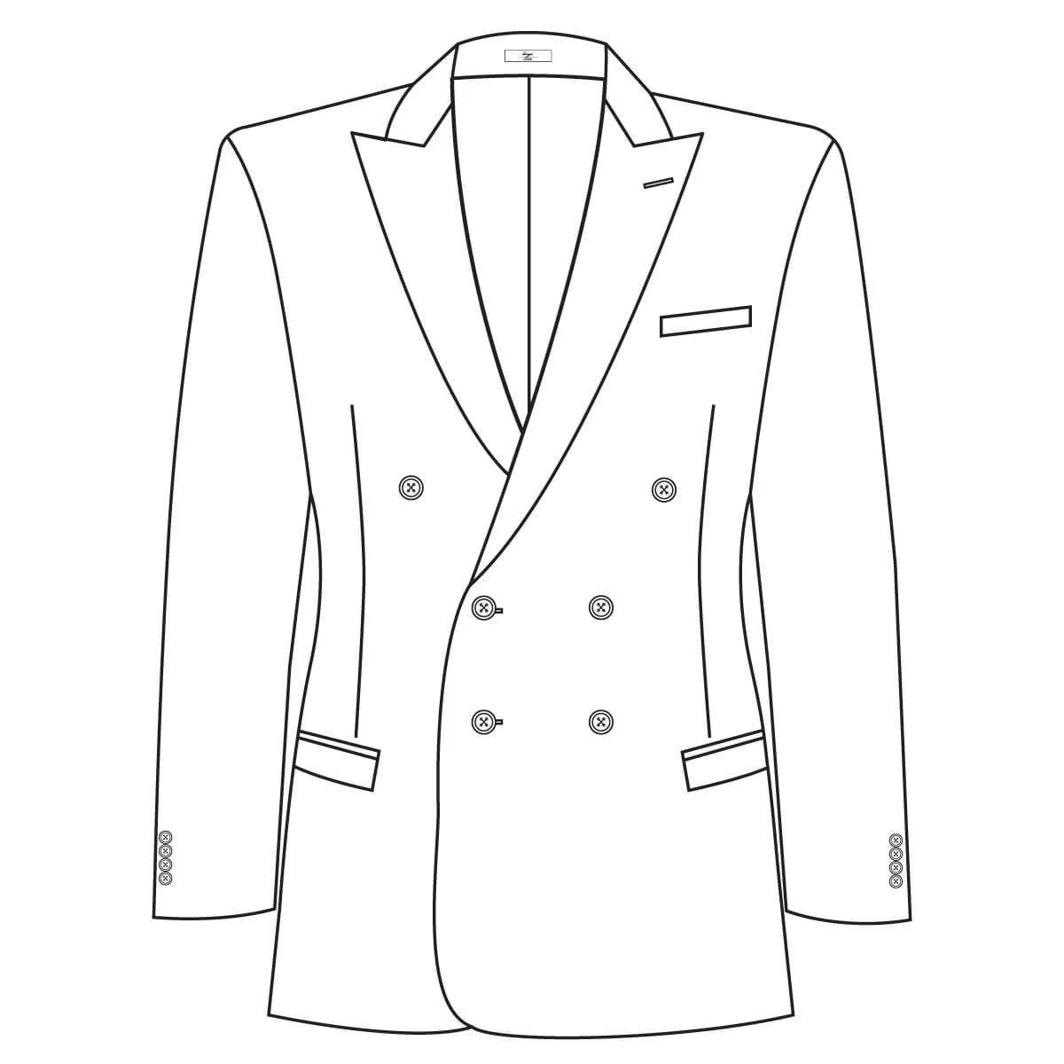 Men's 2 Piece Bespoke Suit - Lingo Luxe Brown Flannel