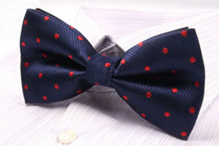 NEW Active Solid Dot Geometric Bow Tie One Size Noeud Papillon Boys and Girls Polyester Cravat Bowties Female Neckwear Hot