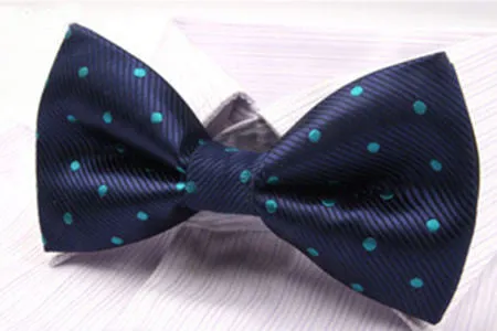 NEW Active Solid Dot Geometric Bow Tie One Size Noeud Papillon Boys and Girls Polyester Cravat Bowties Female Neckwear Hot