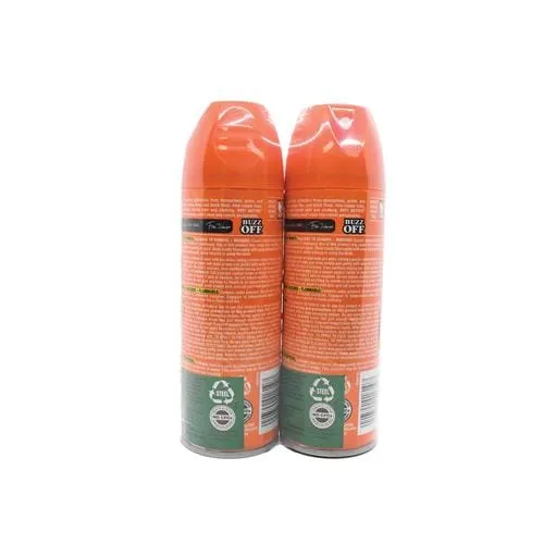 Off Insect Repellent 2 Units / 6 oz / 170 g  Aerosol mosquito spray Off allows for easy application in a continuous sweeping motion-443740