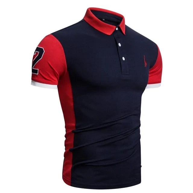 Polo Men's Shirt With Giraffe Logo