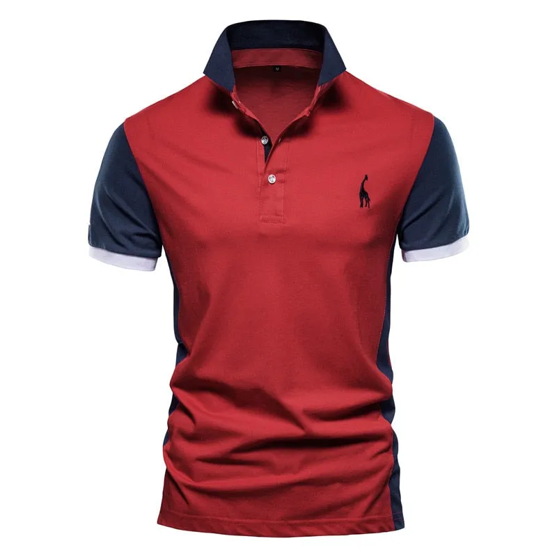 Polo Men's Shirt With Giraffe Logo