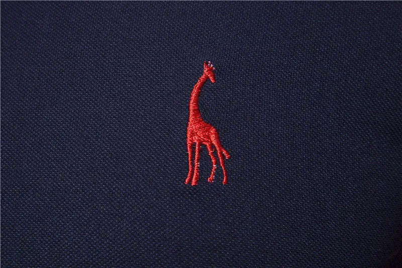 Polo Men's Shirt With Giraffe Logo
