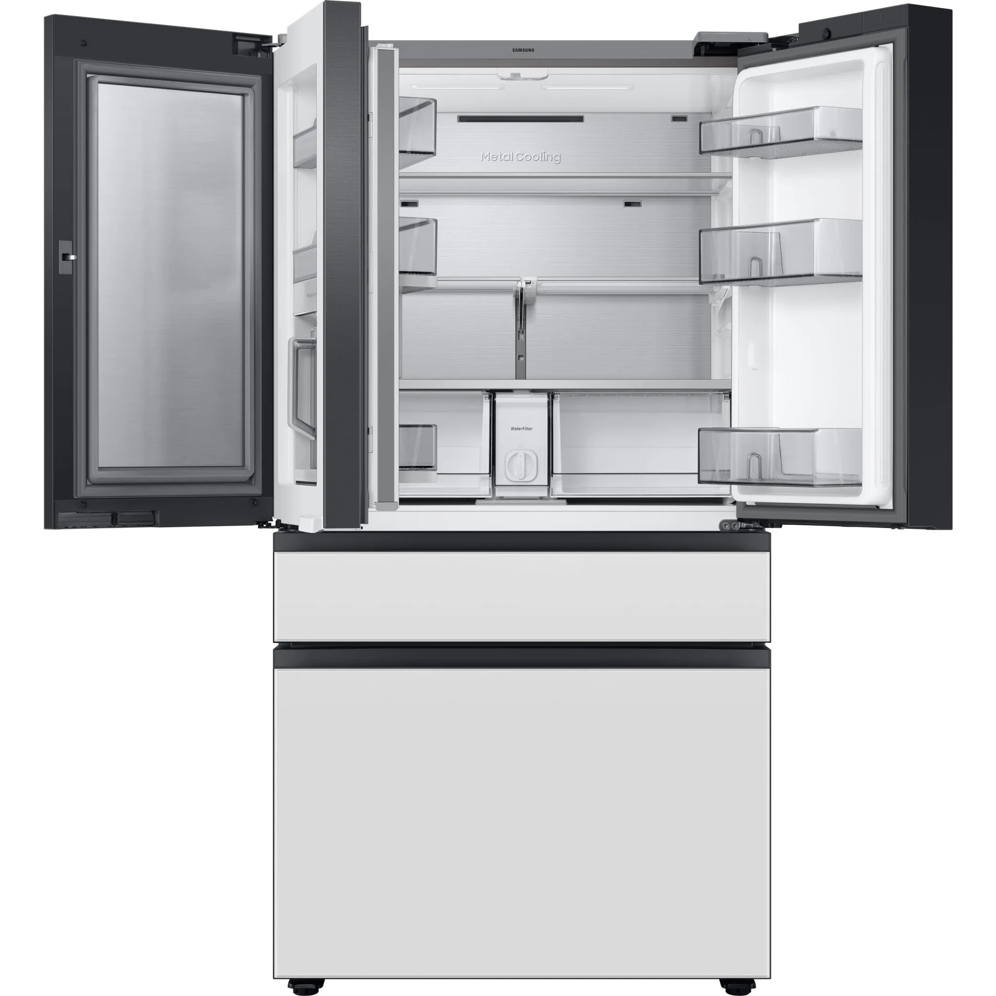 Samsung Bespoke Counter Depth Fridge (RF23BB8900AW) - Bespoke Panel Ready