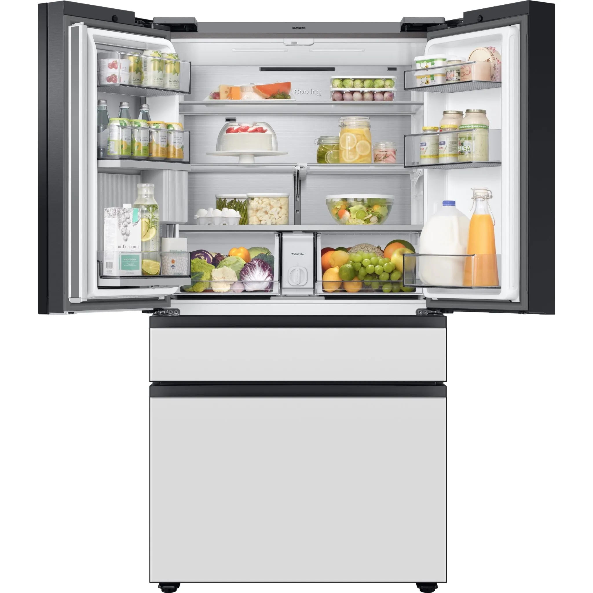 Samsung Bespoke Counter Depth Fridge (RF23BB8900AW) - Bespoke Panel Ready