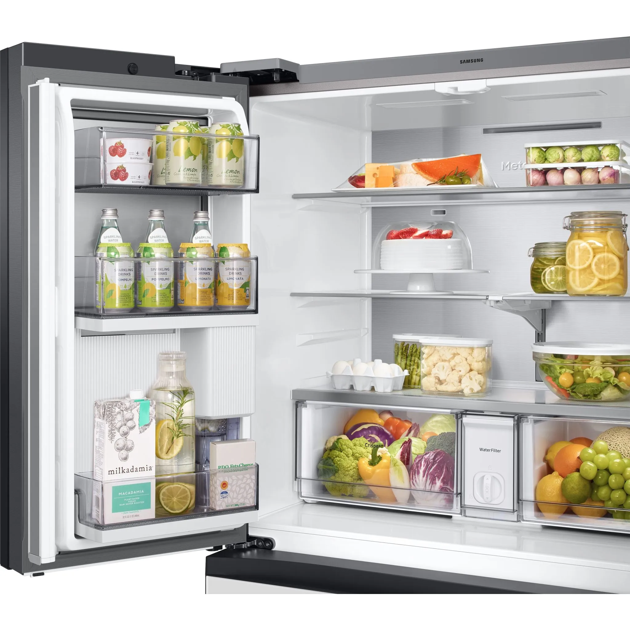 Samsung Bespoke Counter Depth Fridge (RF23BB8900AW) - Bespoke Panel Ready