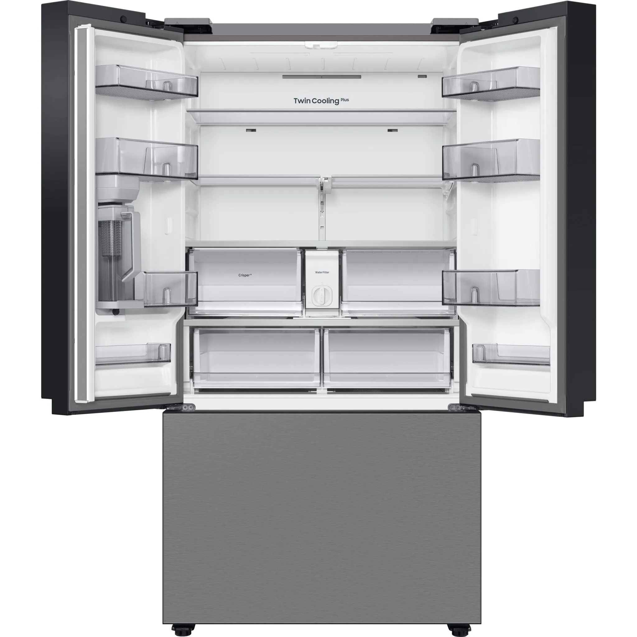 Samsung Bespoke Counter Depth Fridge (RF24BB6200QL) - SmudgeProof Stainless Steel