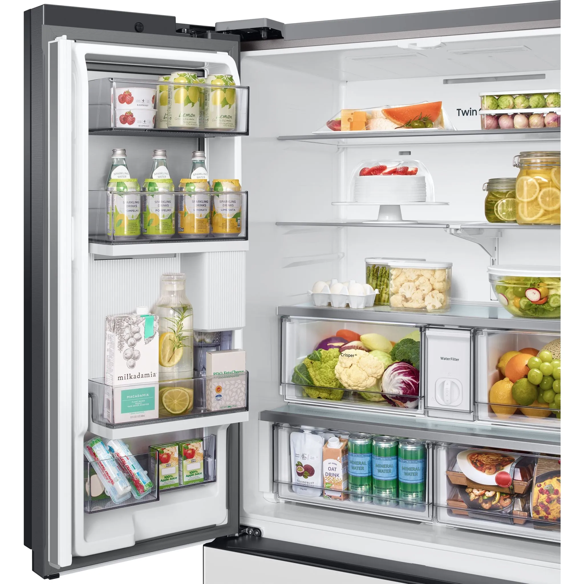 Samsung Bespoke Counter Depth Fridge (RF24BB6600AP) - Bespoke Panel Ready