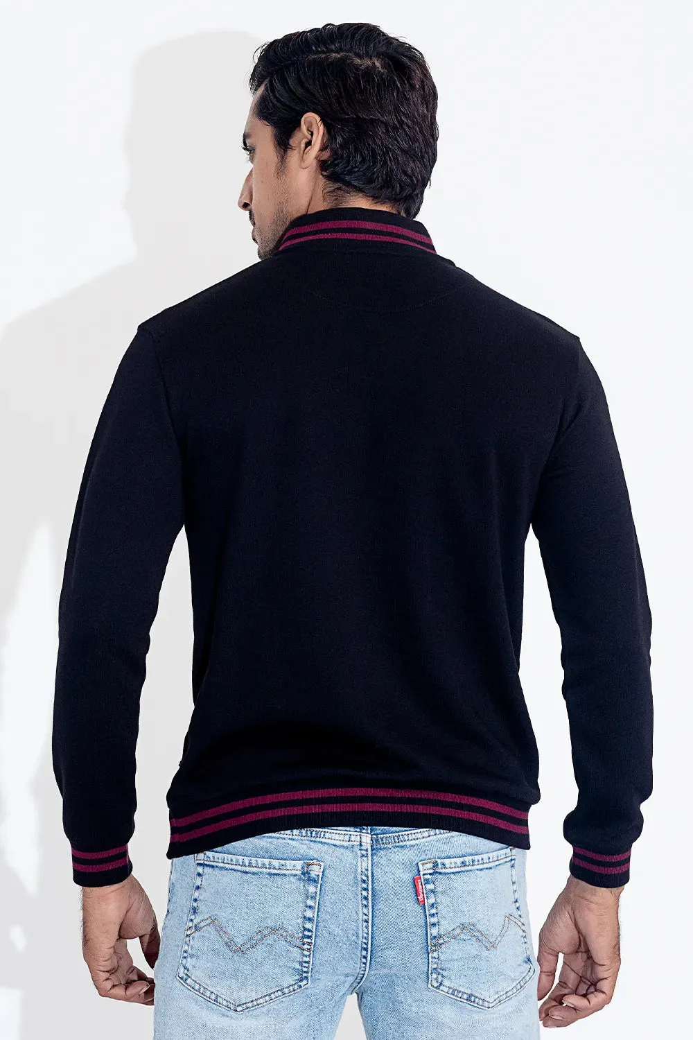 Short Zipper Sweatshirt