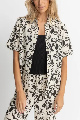 SUNDANCE FLORAL SHORT SLEEVE SHIRT (NAT)