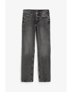Weekday Straight Regular Jeans Grey Wash
