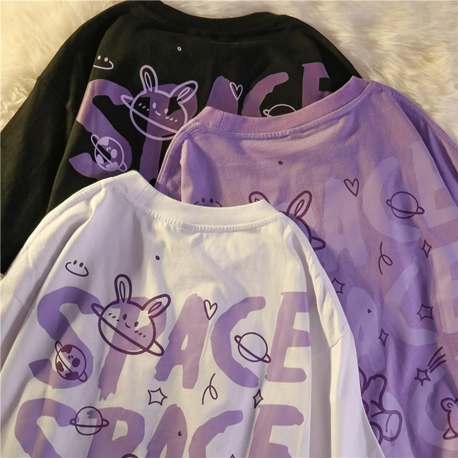 Women Goth T Shirt Y2K Harajuku Graphic Tops Cotton Anime Clothes