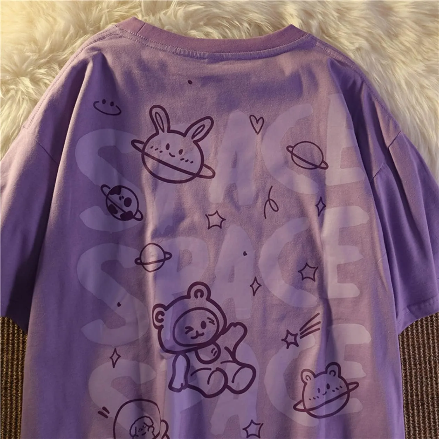 Women Goth T Shirt Y2K Harajuku Graphic Tops Cotton Anime Clothes