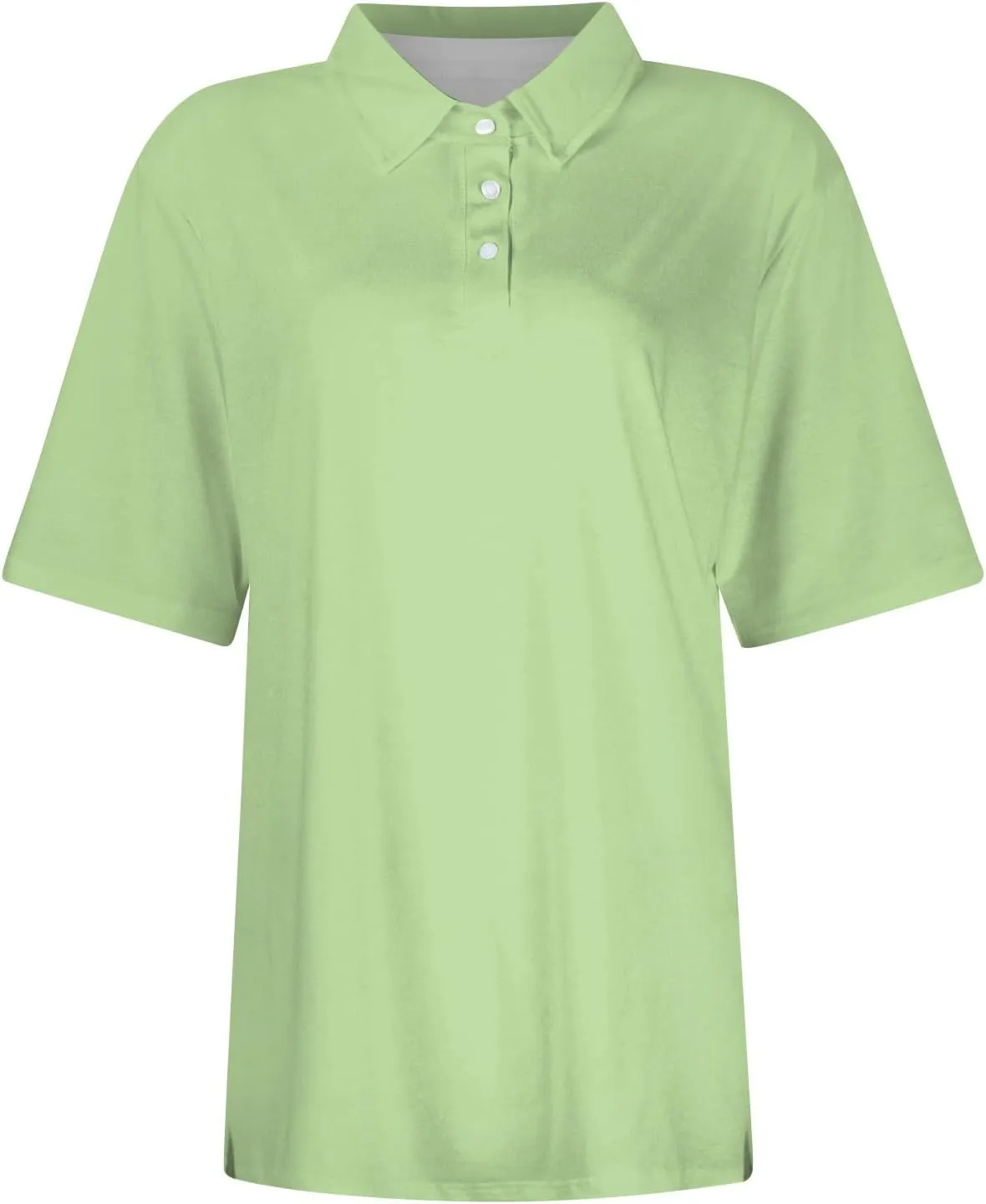 Womens Golf Collared Polo Shirts Lightweight Breathable Workout Tops Summer Quick Dry Short Sleeve Business Casual Tops