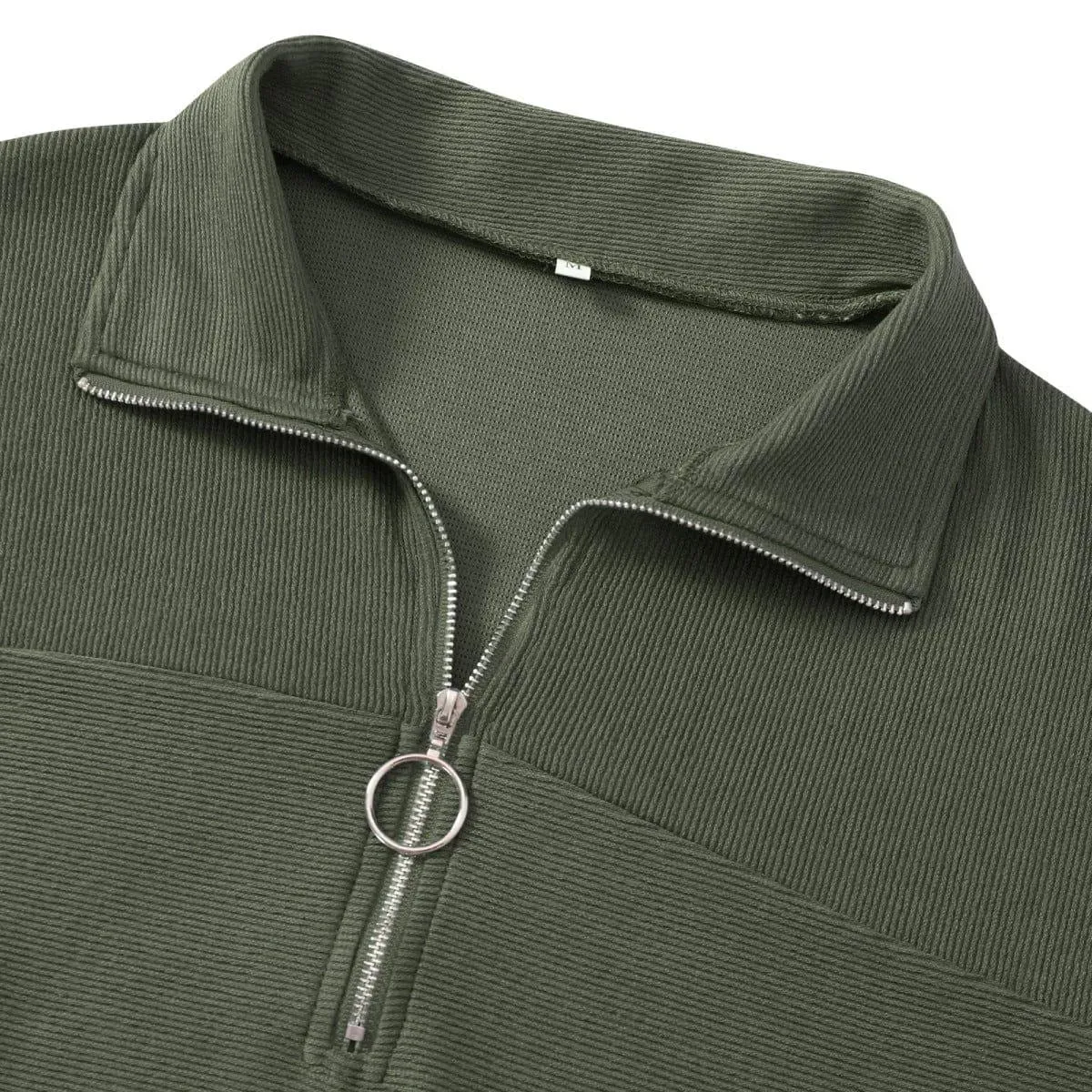 Zipper Up Sweatshirt